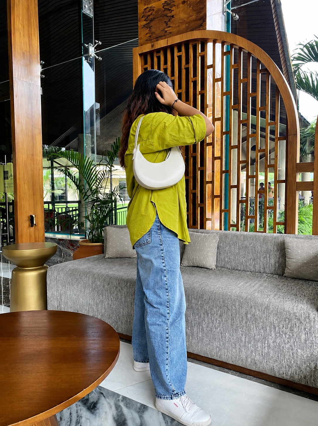 RUVA Crescent Bag