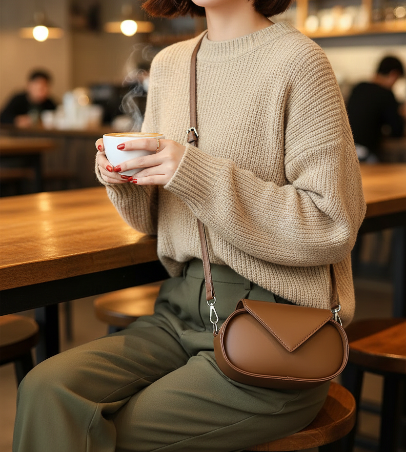 Brown Bag Coffee Shop Lifestyle