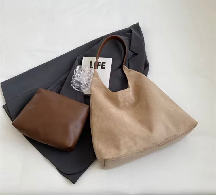Canvas Tote with Pouch
