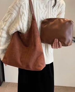 Canvas Tote with Pouch