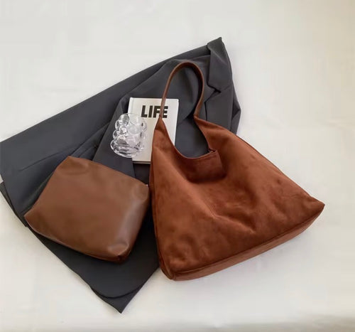Canvas Tote with Pouch