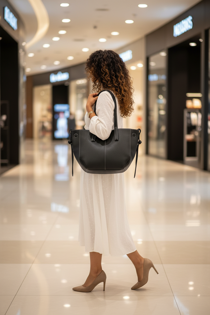 Indian Model Shopping Lifestyle